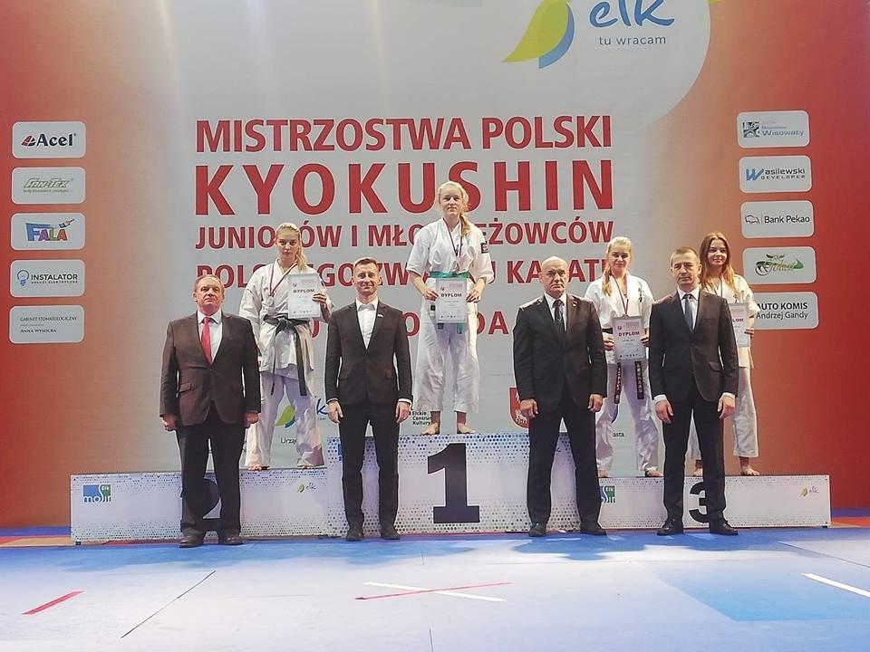 ZUZANNA PASTERNY MISTRZYNIĄ POLSKI KARATE KYOKUSHIN