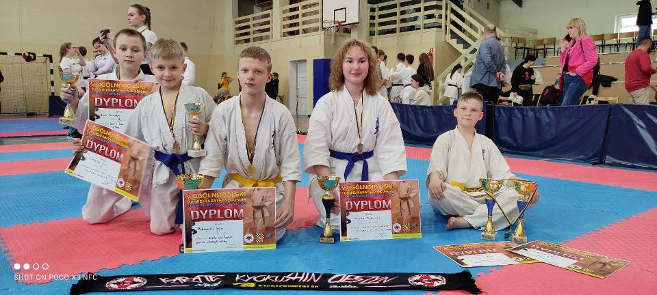 KOLEJNE SUKCESY CIESZYŃSKIEGO KYOKUSHIN – V OGÓLNOPOLSKI TURNIEJ KARATE KYOKUSHIN