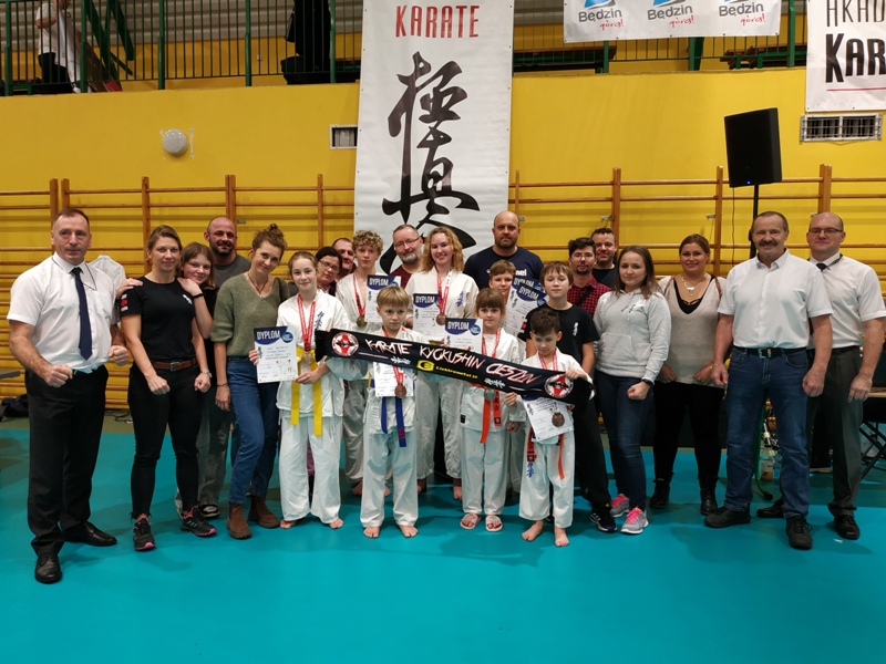 ZNAKOMITY START CIESZYŃSKIEGO KYOKUSHIN W BĘDZINIE